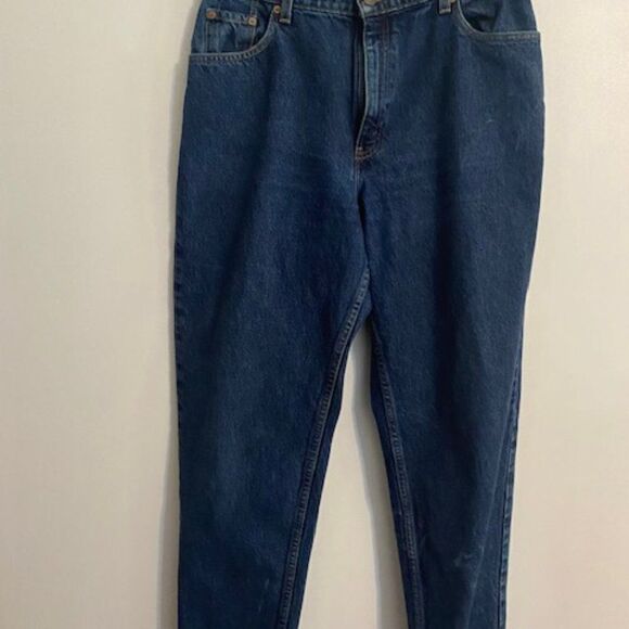 Levi's Vintage 550 relaxed fit tapered legs 5 pocket jeans, size 12 - Picture 1 of 6